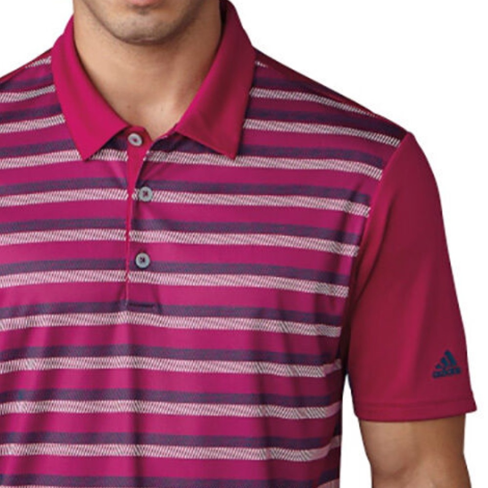 Adidas ClimaCool Competition Stripe Polo XL NWT - Picture 2 of 7